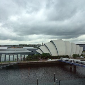 Mid-show view from BBC Pacific Quay